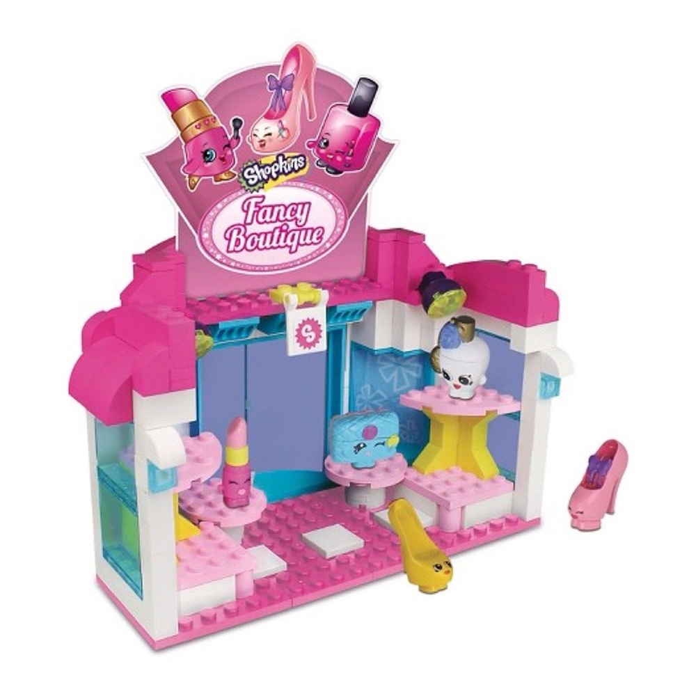 Shopkins Kinstructions Fancy Boutique 174pcs Building Set 100% Complete